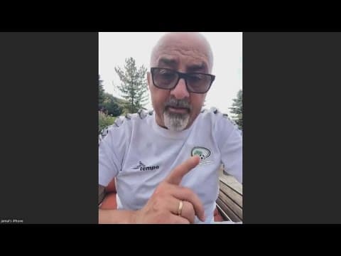 Man waits out Quarry Fire at home