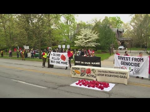 Pro-Palestinian protesters arrested near Governor's mansion