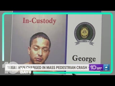 Driver accused of killing 8 people in crash outside Texas shelter identified