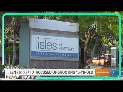 16-year-old accused of shooting 15-year-old at apartment complex