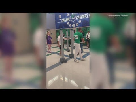 Lawrence Township installs metal detectors at every door in middle and high schools