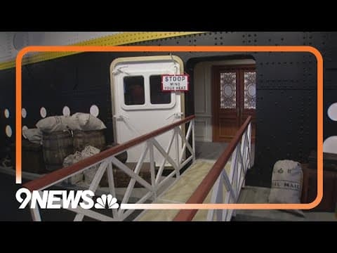 Inside Denver's Titanic immersive exhibit