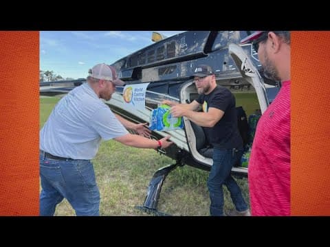 World Central Kitchen in North Carolina in aftermath of Helene