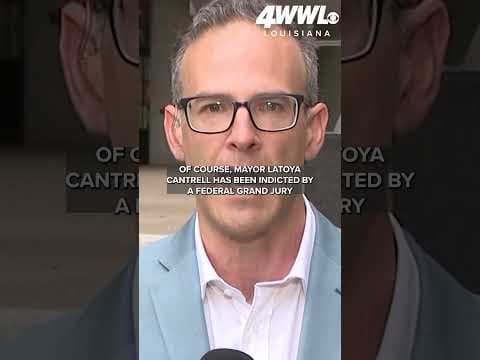 Mayor LaToya Cantrell was indicted by a federal grand jury on Friday