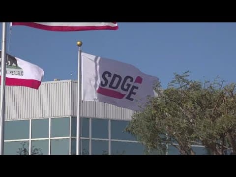 San Diego Gas & Electric begins power shutoffs as Santa Ana winds continue
