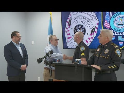 Slidell Police honor good samaritans who aided injured officer