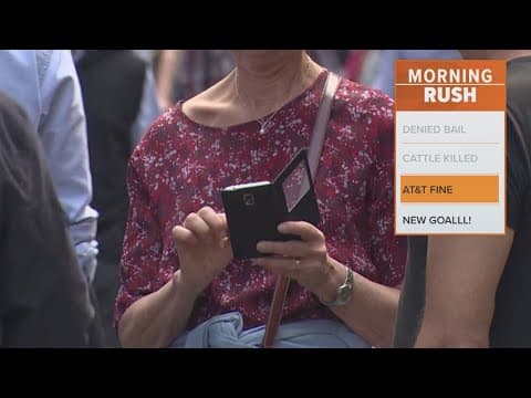 AT&T will pay a fine after settling with the SEC