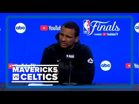 NBA Finals Game 4 postgame interviews: Joe Mazzulla talks Celtics' 122-84 loss to Mavericks