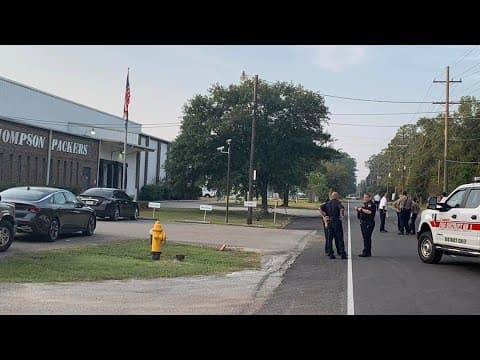 Ammonia leak contained at Thompson Packers in Slidell