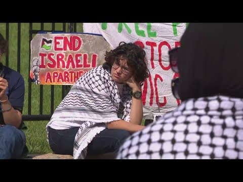 UMD students hold vigil one year after Oct. 7