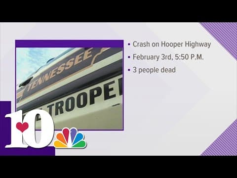 THP: Three dead after car crash in Cocke Co.