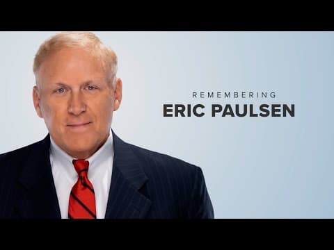 Legendary WWL anchor Eric Paulsen dies after courageous cancer battle