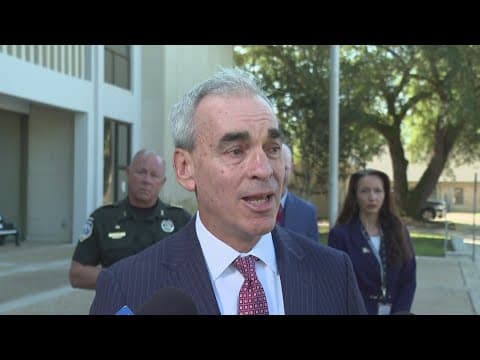 Tangipahoa Parish DA Scott Perrilloux speaks after Daniel Callihan pleaded guilty