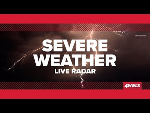 Severe Weather watch live radar