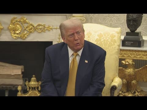 Trump comments on Federal Reserve Chair Jerome Powell during meeting with Philippines president