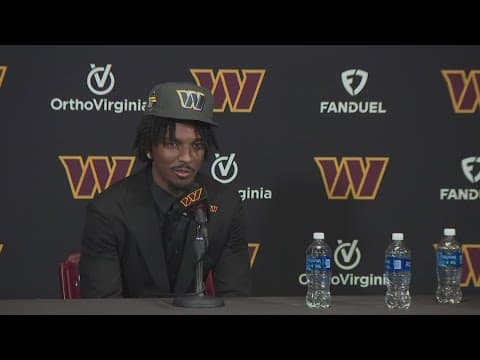 Commanders first pick Jayden Daniels recalls when he took "the soul of a defense"