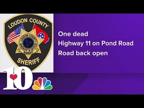 LCSO: 1 dead in Lenoir City after wreck at Pond Road
