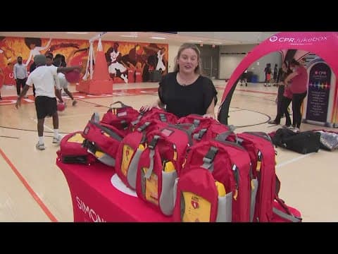 Washington Commanders donate 12 AEDs to DC schools, train students in lifesaving skills