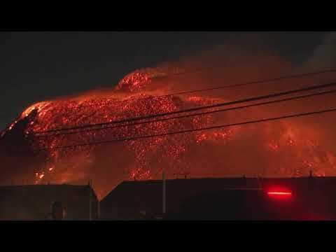Massive mulch fire in Houston burns for a second day