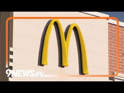 Colorado man files lawsuit against McDonald's after E. coli infection
