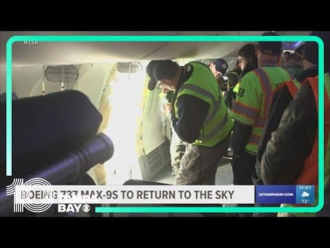 Alaska, United plan to return Boeing Max 9 jets to service this weekend