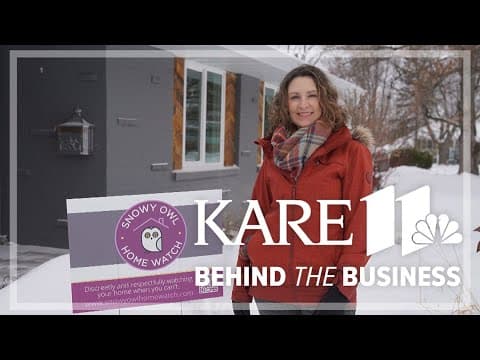 'Snowy Owl Home Watch' keeps an eye on your home when away