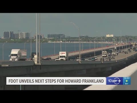 Transportation officials share plans to tear down part of Howard Frankland Bridge