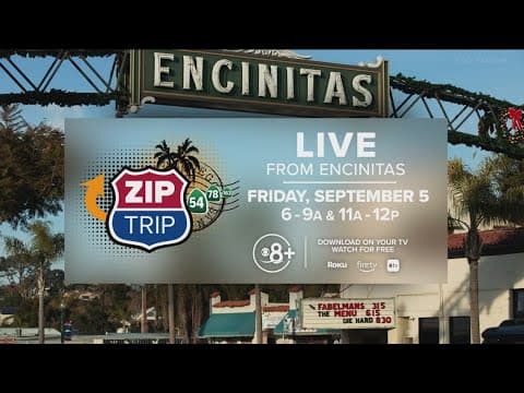 Visiting Encinitas, California | CBS 8 Zip Trip