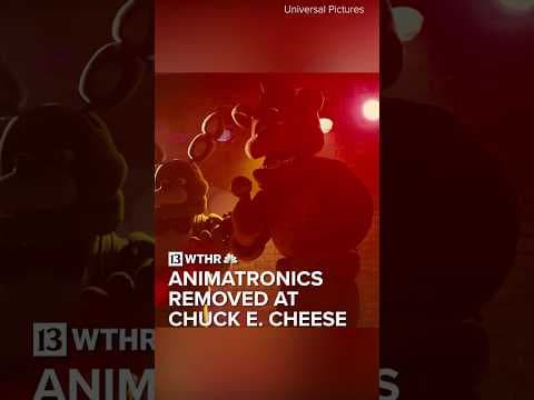 Chuck E. Cheese removes animatronics after release of ‘Five Nights at Freddy’s’