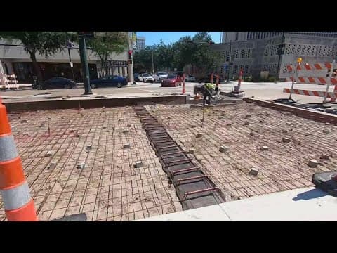 Construction causing chaos on Poydras Street
