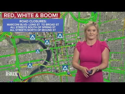 Road closures for Red, White & BOOM!