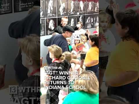 “AGT” winner Richard Goodall homecoming celebration