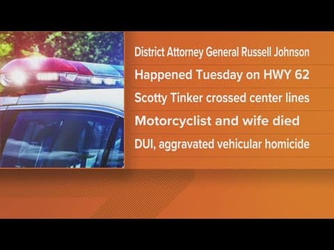 DA: Man charged after crash husband, wife on Hwy 62 in Morgan County