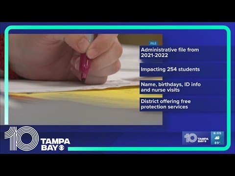 Hillsborough County Public Schools alert parents to cyberattack, data breach