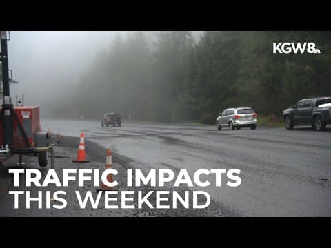 Highway 217 closure and other Portland-area traffic disruptions to watch out for this weekend