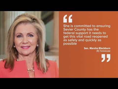 Sevier Co. leaders ask Sen. Blackburn for help to speed up reopening of Newfound Gap Road