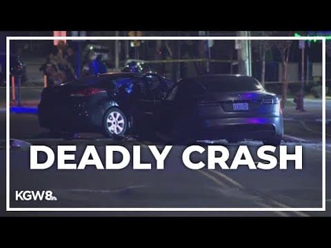 Child dead after crash in Portland's St. Johns neighborhood