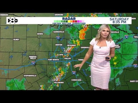 DFW Weather: Flood Watch in effect for North Texas as scattered showers linger