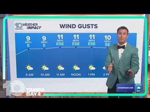 10 Weather: Sunday morning forecast; July 21, 2024