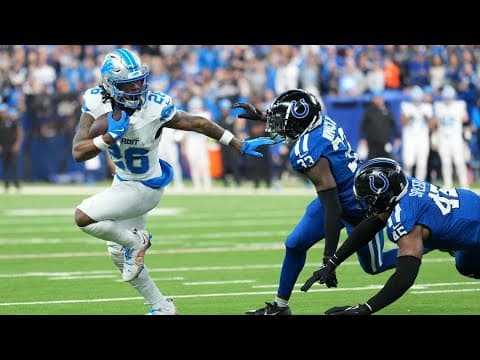 Colts lose for the fourth time in five games, falling to the Lions 24-6 | Post Game Reaction