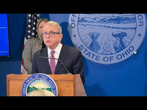 DeWine provides update on air, water testings following trail derailment in East Palestine