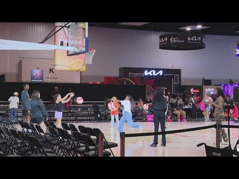 WNBA All-Star Game brings fun for fans to Indiana Convention Center