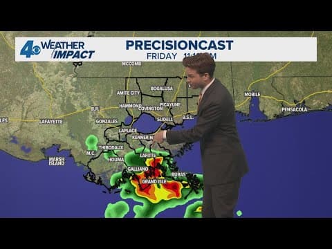 New Orleans Weather: Sunday brings highest chance for rain