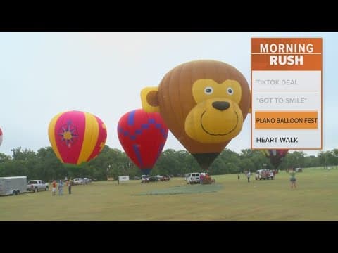 Today marks the last day of Plano's balloon festival
