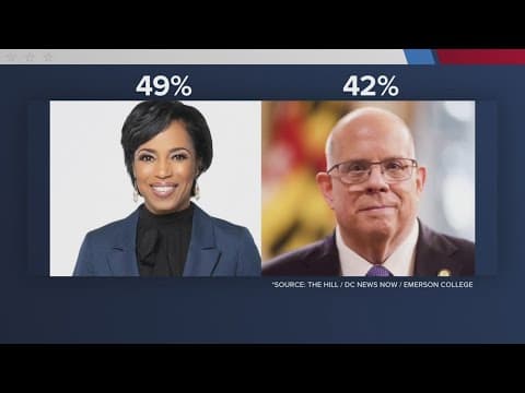 Polls show Alsobrooks leads Hogan in Maryland Senate race