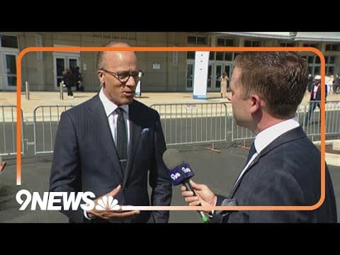 Lester Holts speaks on media reporting