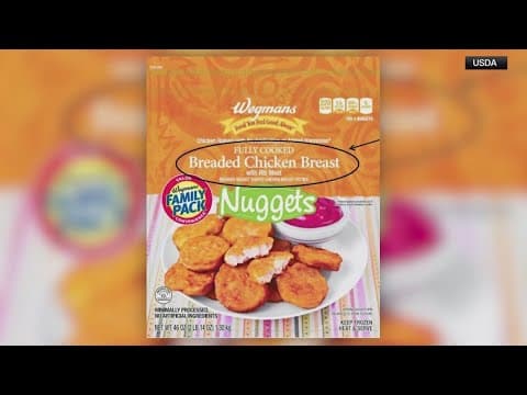 USDA warns of possible bones in chicken nuggets