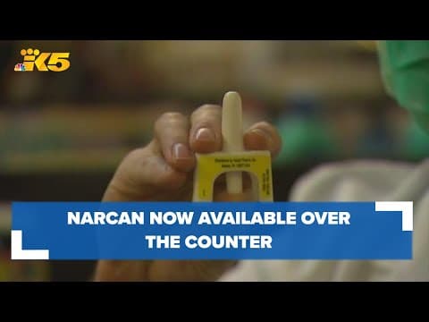 Narcan available without a prescription. Doctors say it could be lifesaving