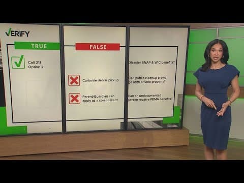 Verify: Answers to your storm-related questions