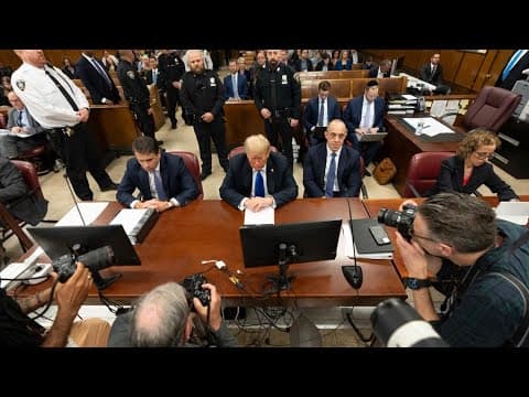 GUILTY: Former President Donald Trump convicted on 34 felony counts of falsifying business records